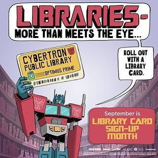 September is Library Card Sign-Up Month