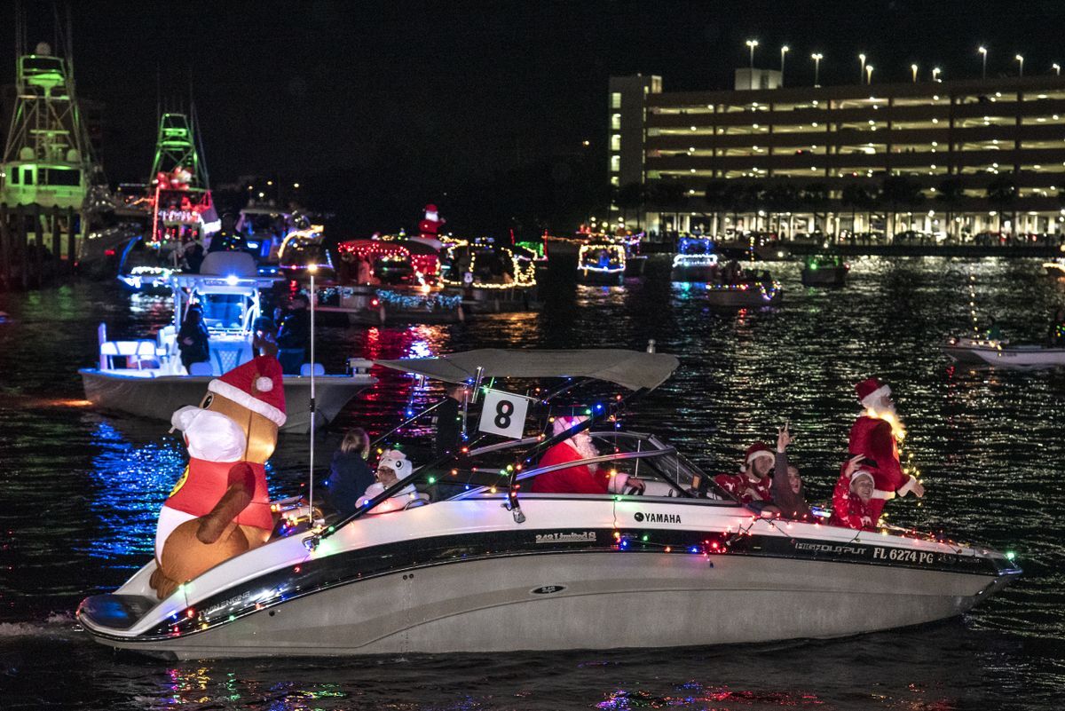 Tampa Bay Lightning at Gasparilla Parade 2019 