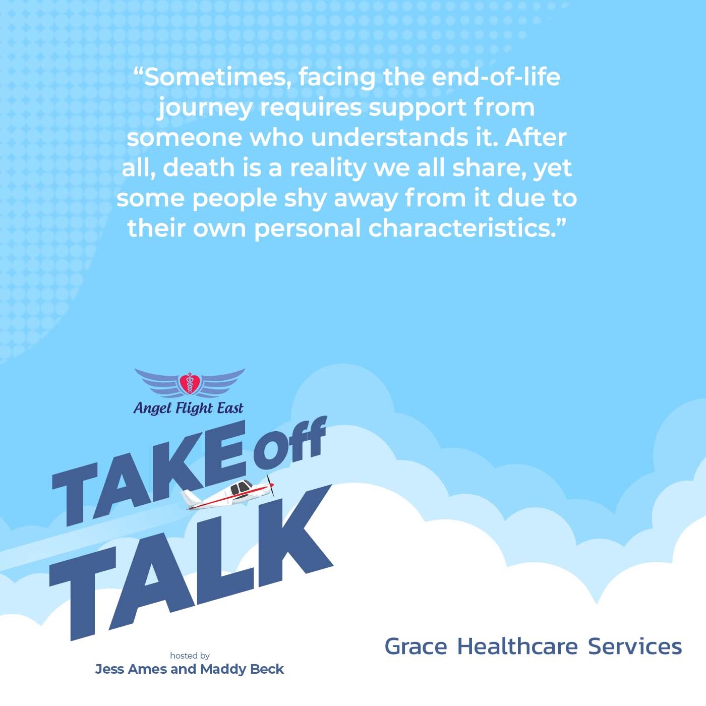 Take Off Talk with Angel Flight East | Jonathan | Grace Healthcare Services