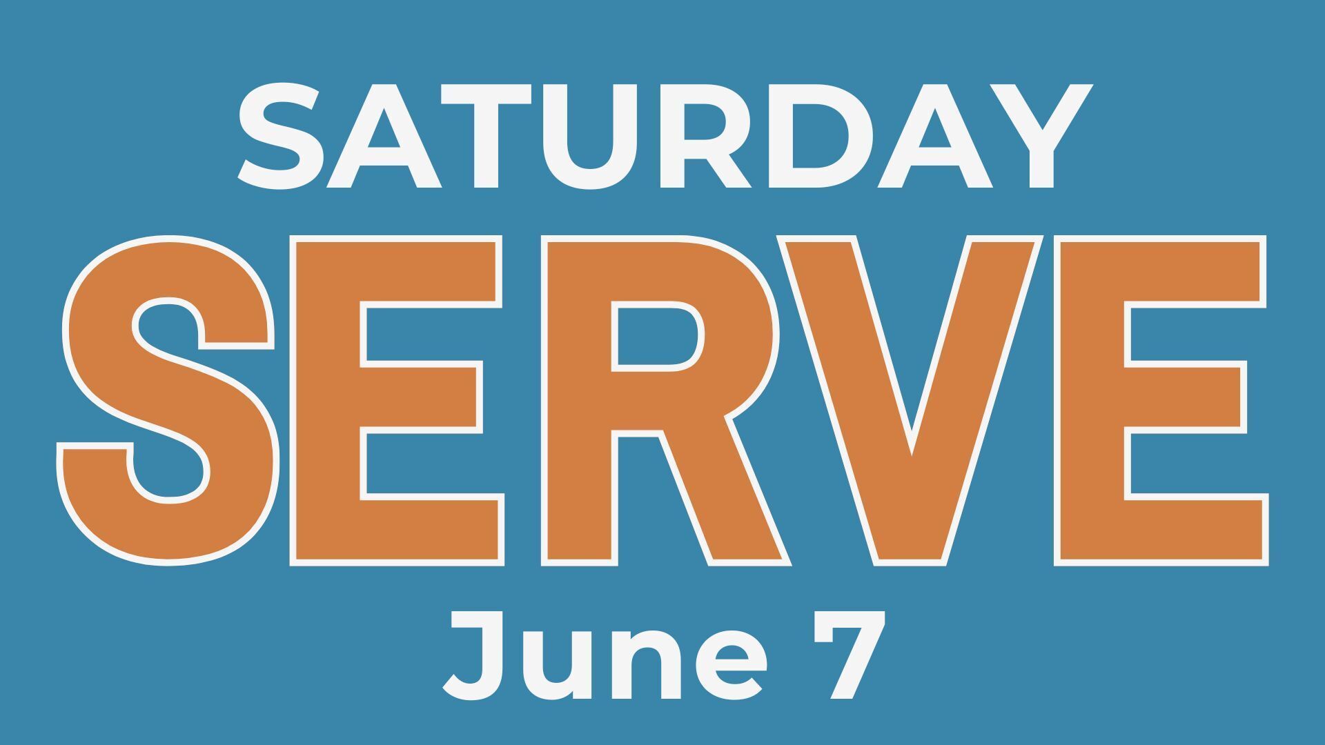 Saturday Serve