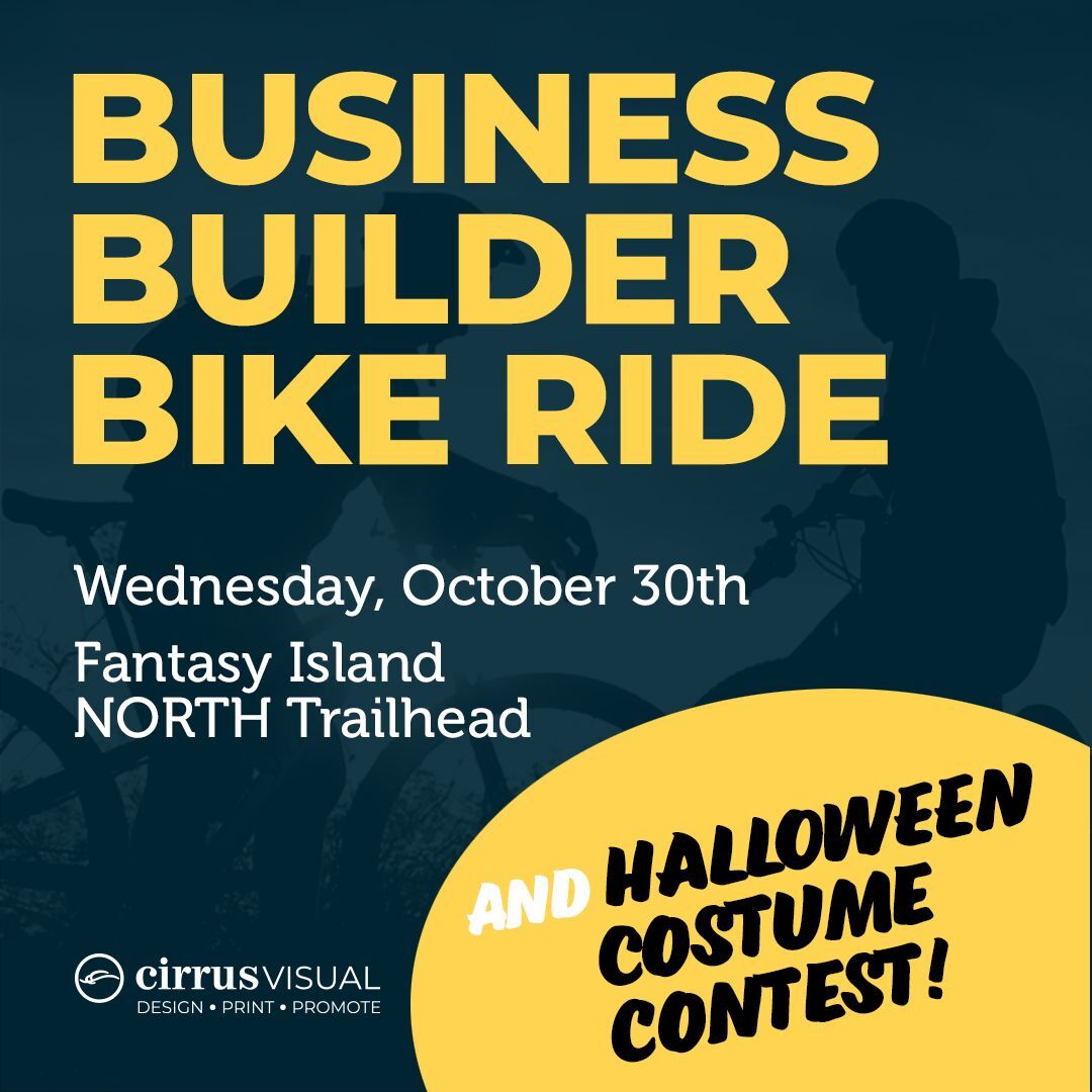 Business Builder Bike Ride and Halloween Costume Contest 10/30/2024