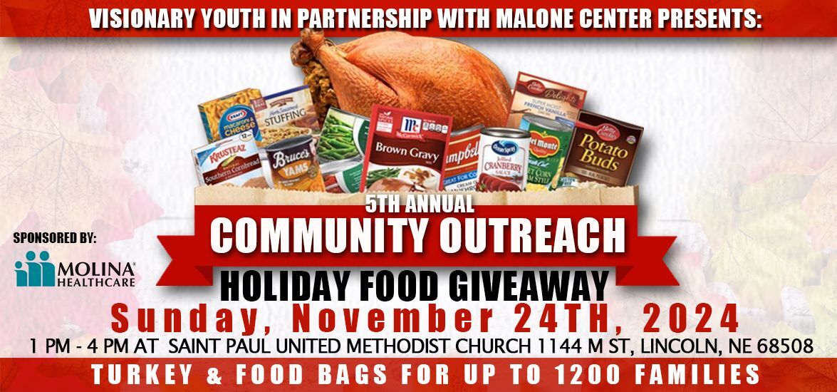 5th Annual Community Holiday Food Giveaway