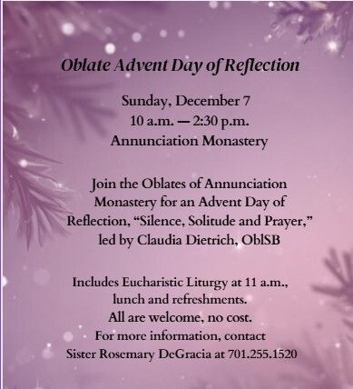 Oblate Advent Day of Reflection