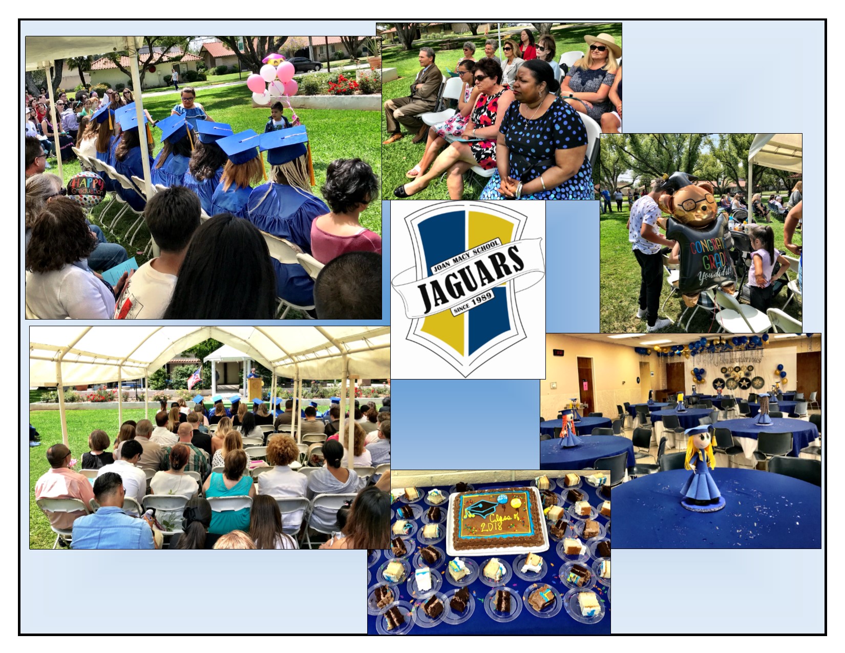 Congratulations to Joan Macy School Class of 2018!