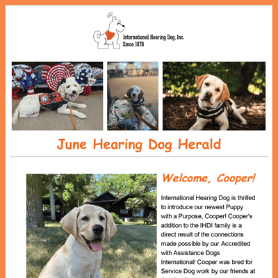 The Hearing Dog Herald - June 2023