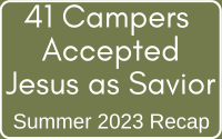 2023 Campers who accepted Jesus