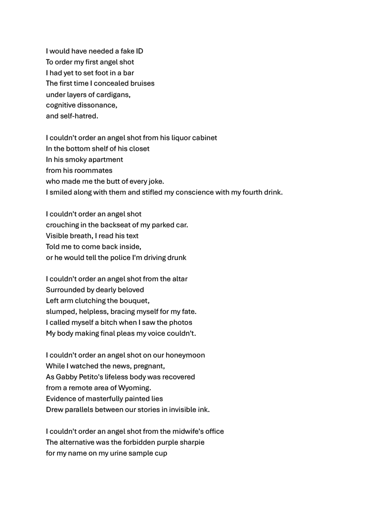 Angel Shot (1) by Allison Stanek