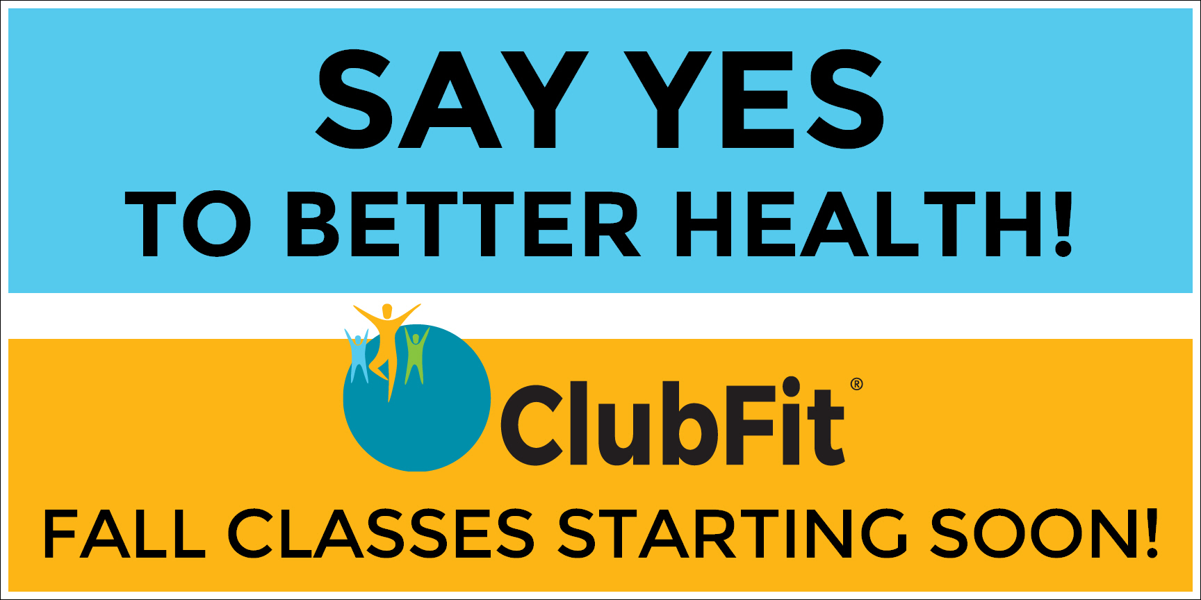ClubFit Vinyl Banner
