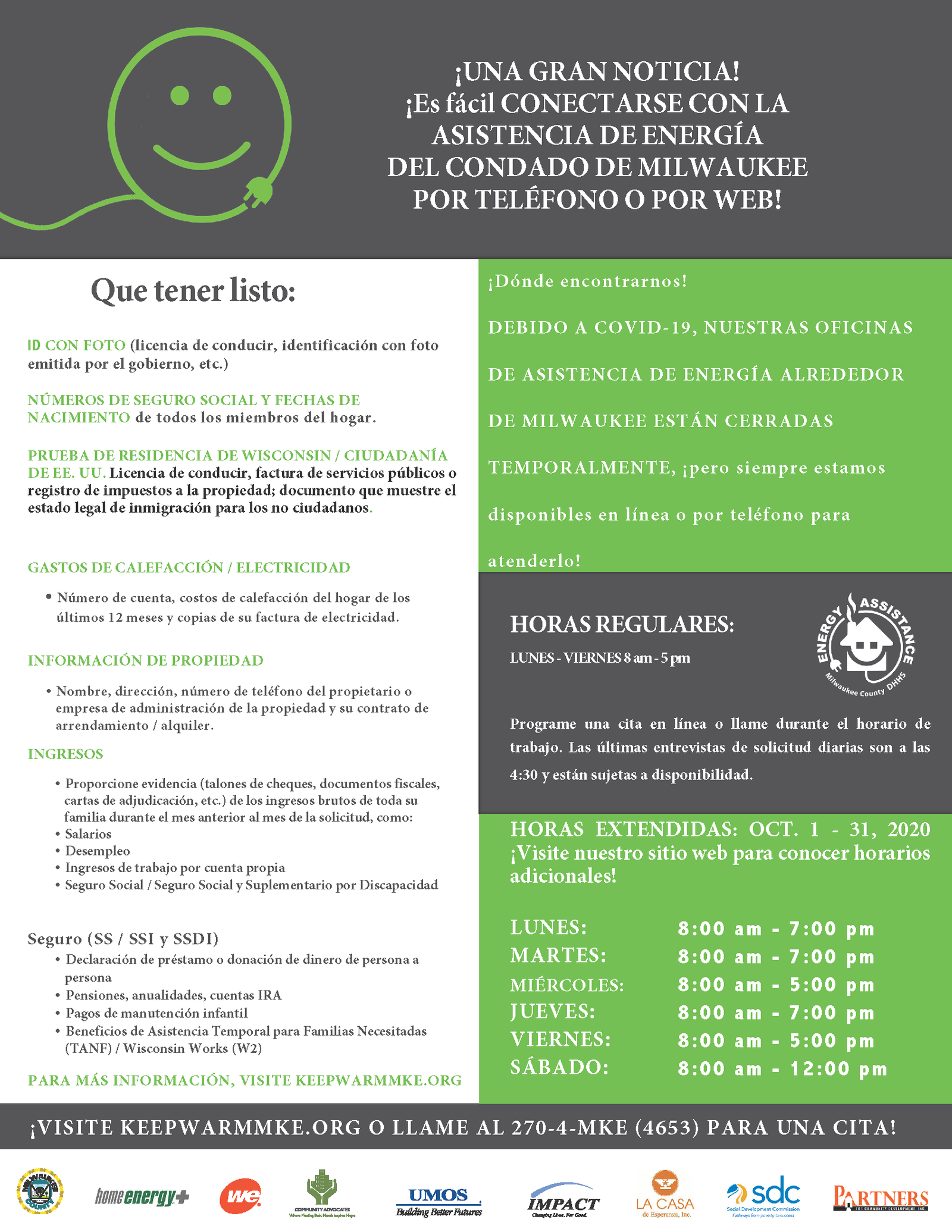 Energy Assistance Milwaukee County LIHEAP Community Advocates in