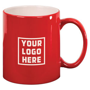 OCP Red Ceramic Round Mug