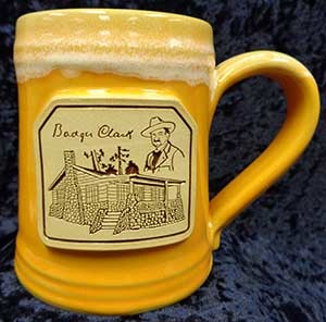 Badger Clark Yellow Stoneware Mug