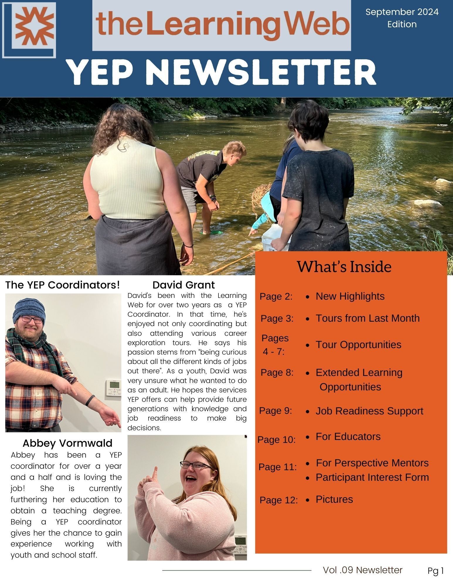 September YEP Newsletter