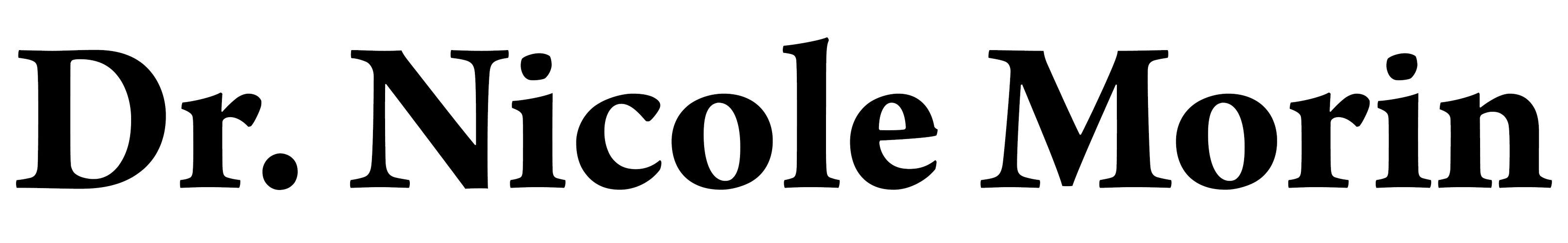 Dr. Nicole Morin