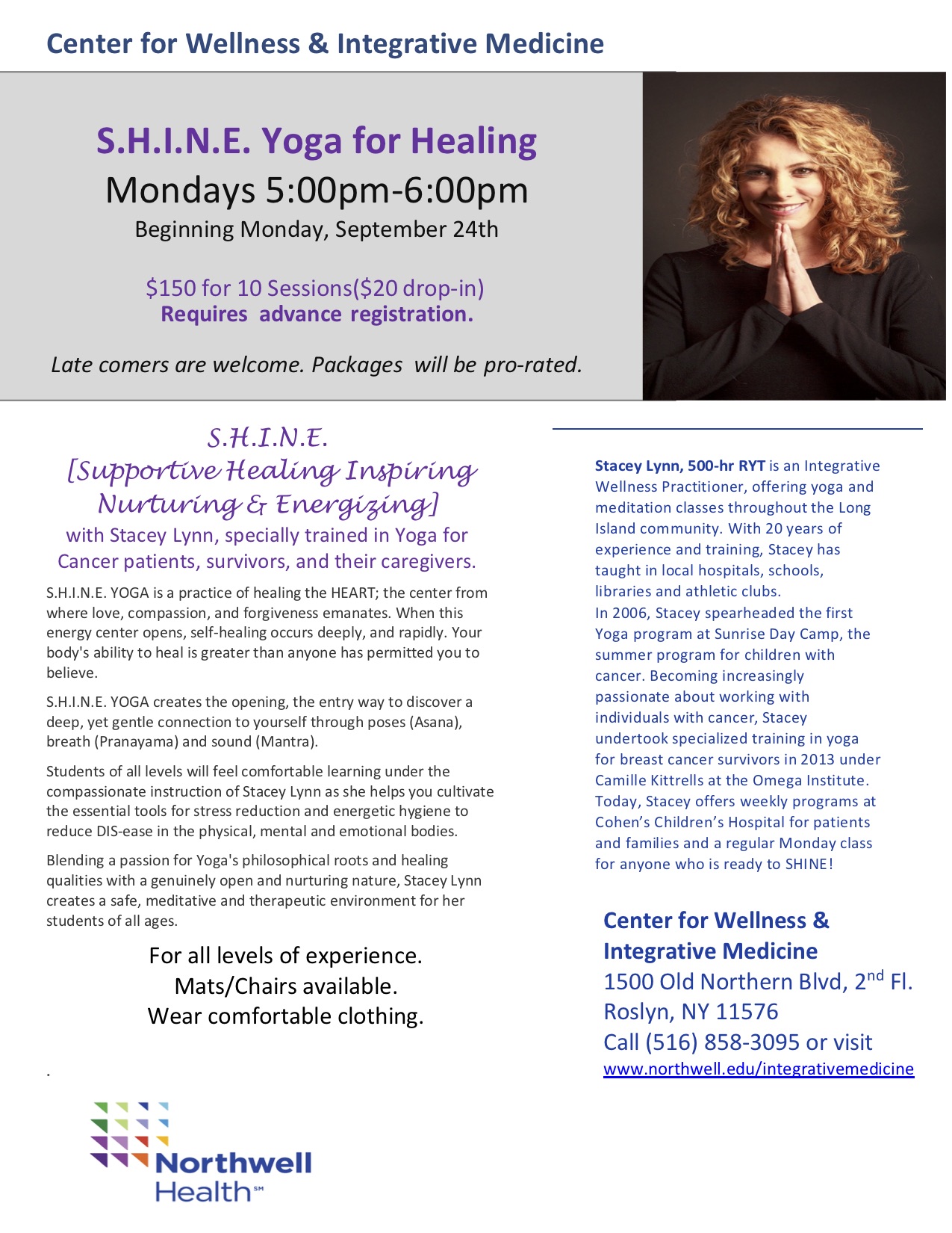 S.H.I.N.E. Yoga for Healing