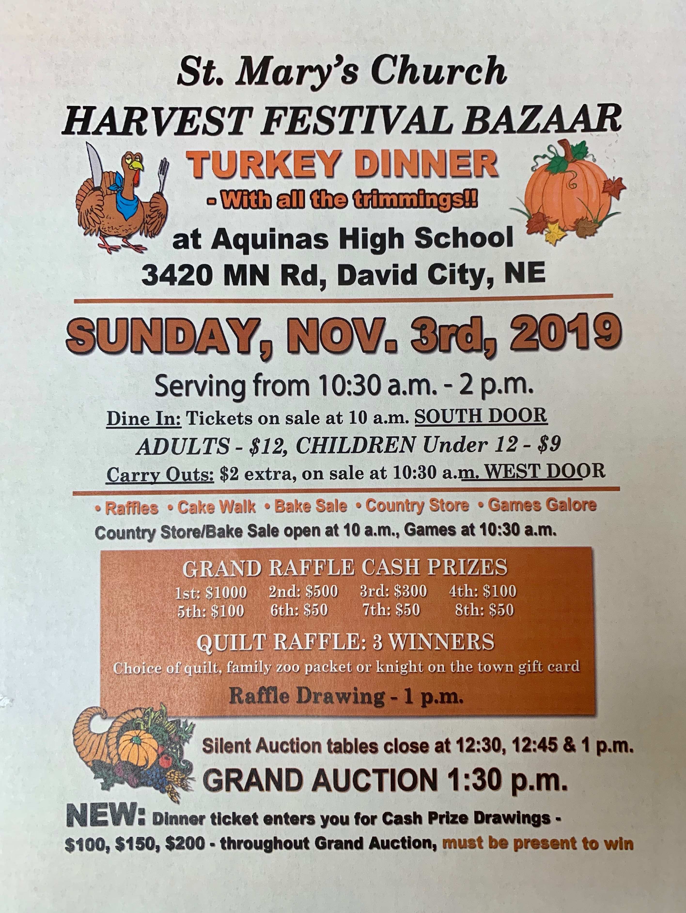 St. Mary's Church - Harvest Festival Bazaar