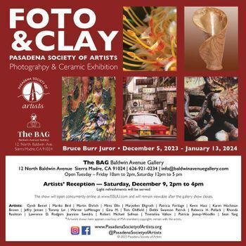 FOTO & CLAY Juried Exhibition