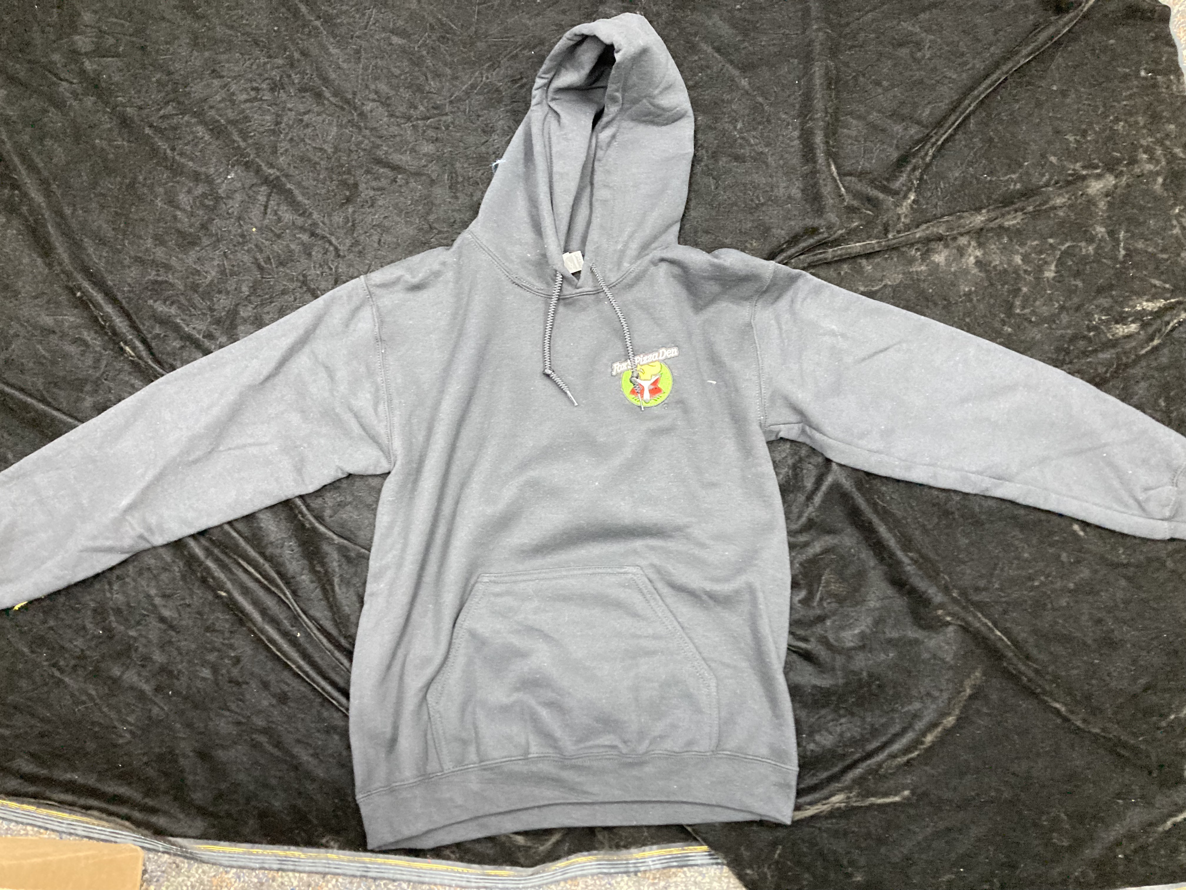 SALE Fox's Logo - Small Black Hoodie