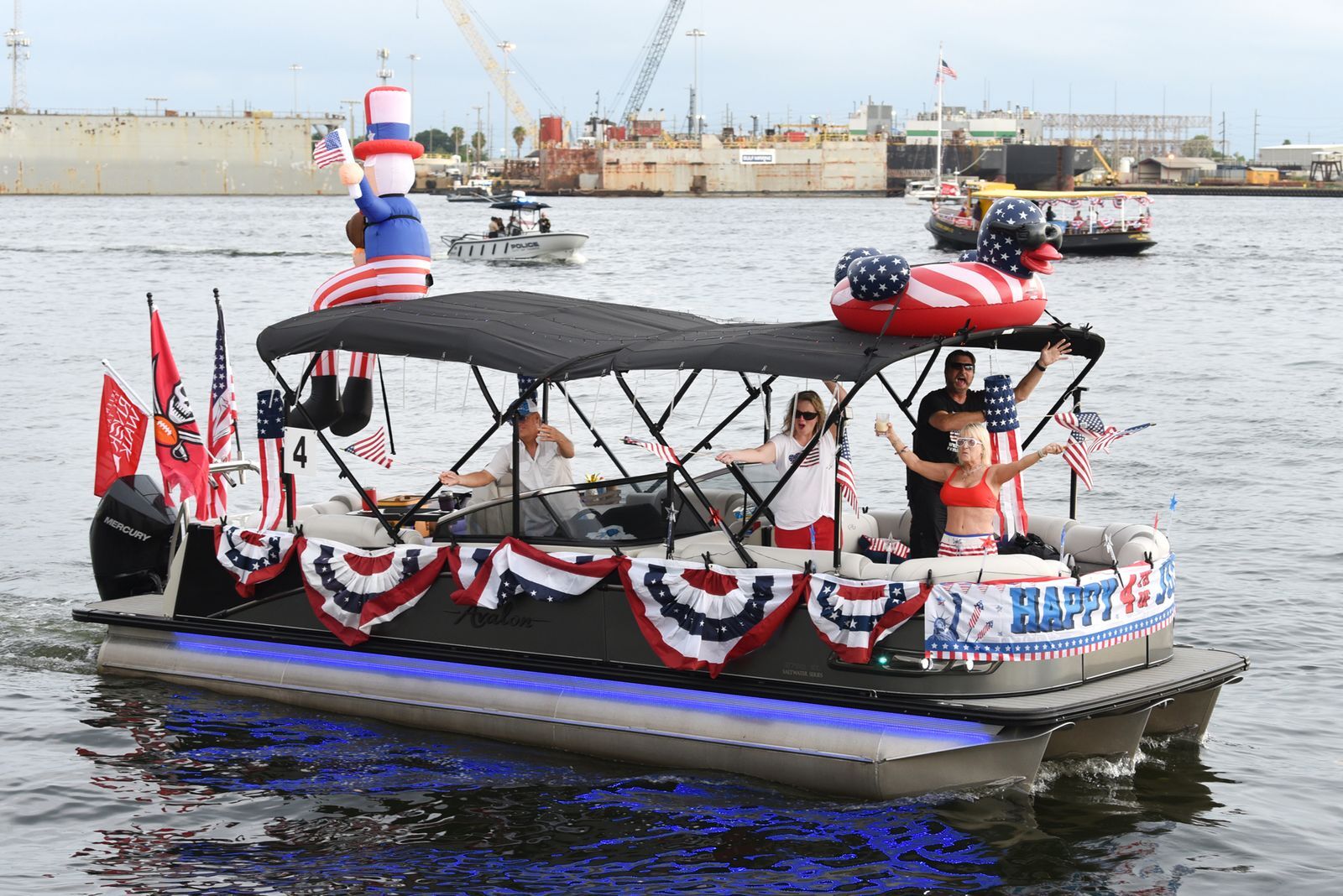 4th of july at riverwalk