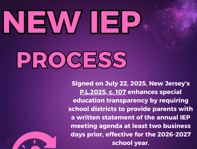 New IEP Process