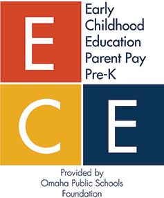 Early Childhood Education Parent Pay Pre-K provided by Omaha Public Schools Foundation logo.