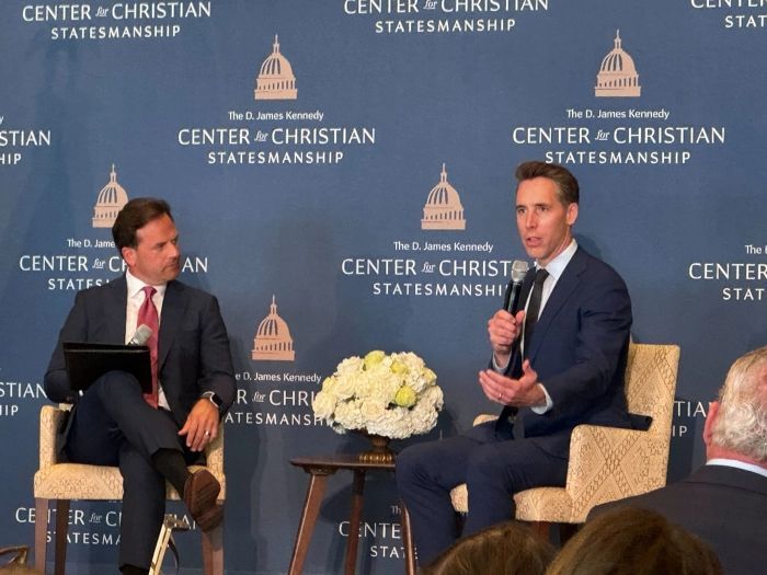 Hawley warns nuclear family is 'under assault,' paints faith as unifying force in the US