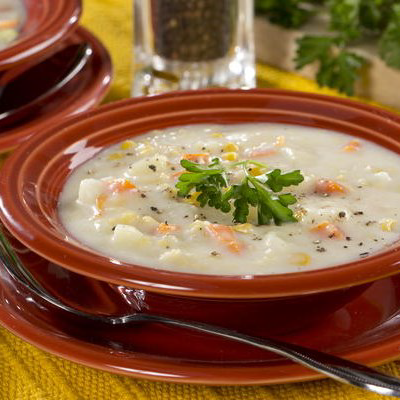 Creamy Corn & Potato Soup