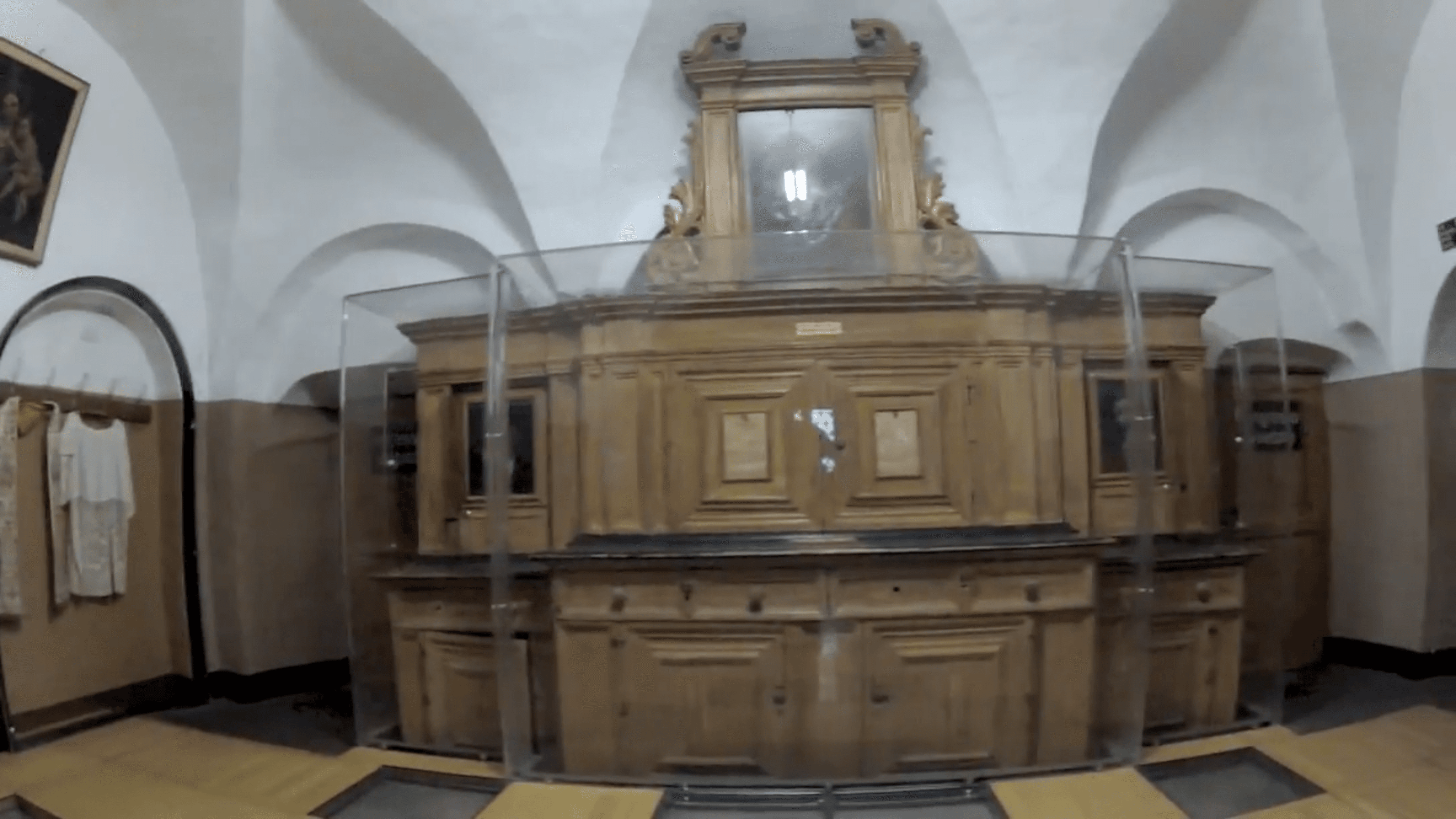 Confessionals used by Padre Pio