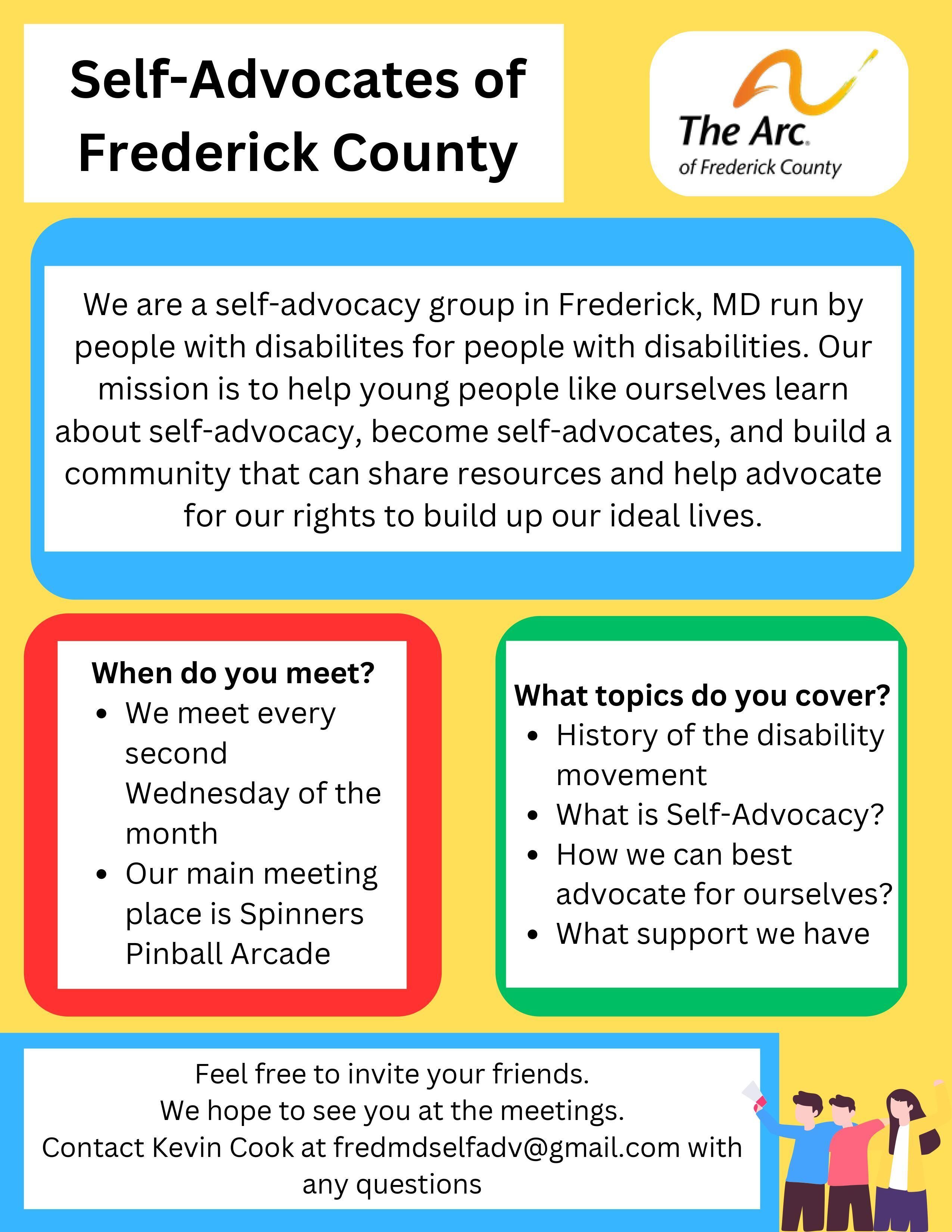 Frederick Self-Advocacy Group