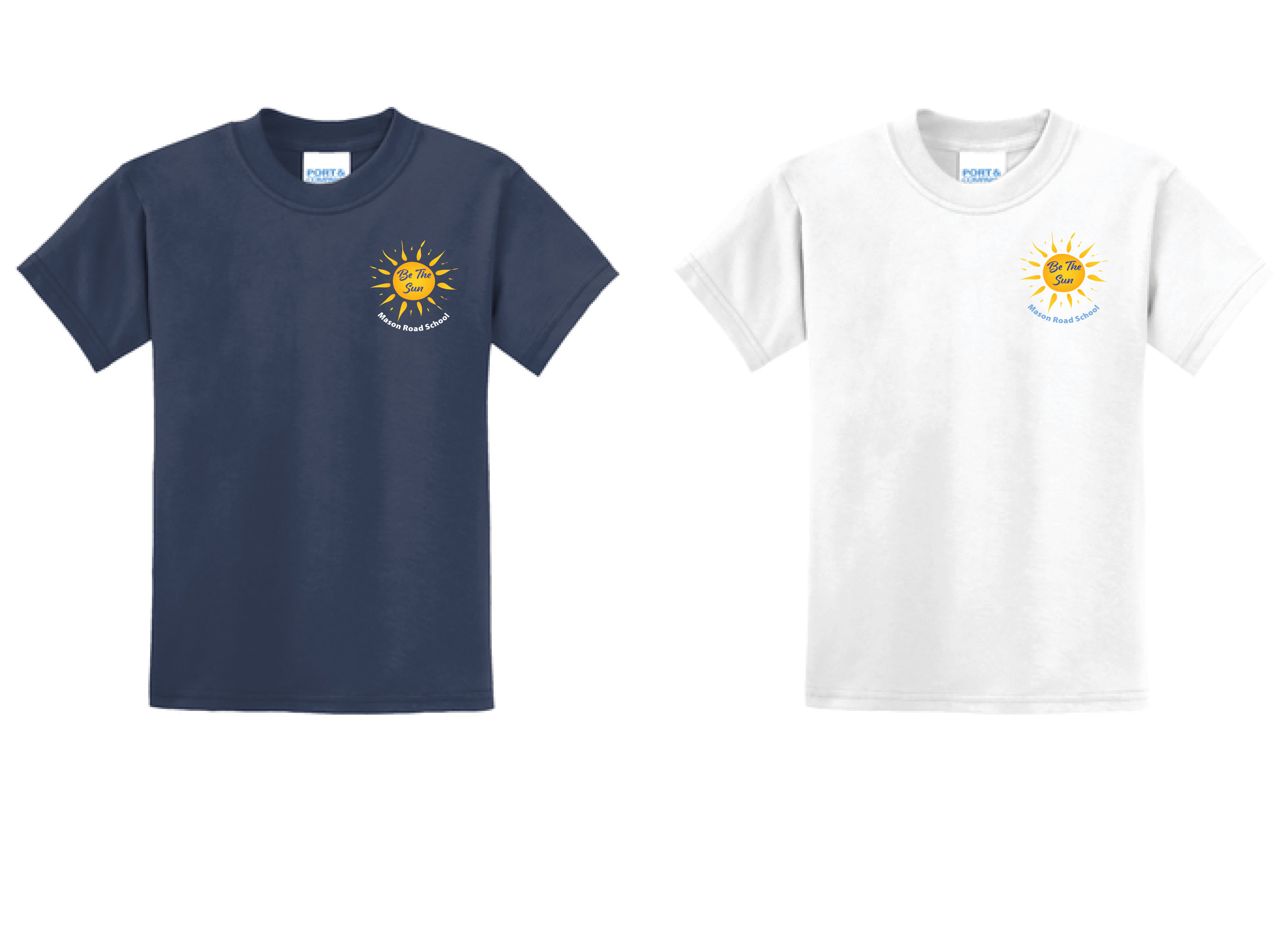 Port & Company® Youth Core Blend Tee (Left Chest)