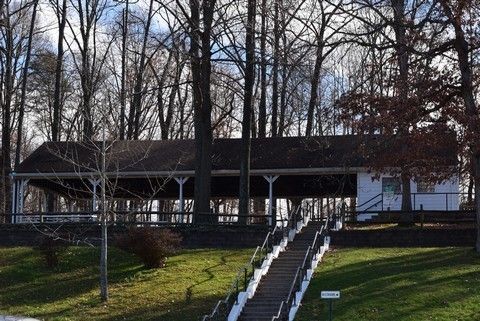 Depicted here is the Shelter that we will be using at Lake Accotink. 