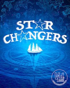 TBTB's VPI 6: STAR CHANGERS - 2022. A picture of the VIRTUAL PLAYMAKERS INTENSIVE — VPI6: STAR CHANGERS logo.