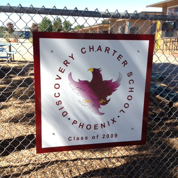 Discovery Charter School Sign