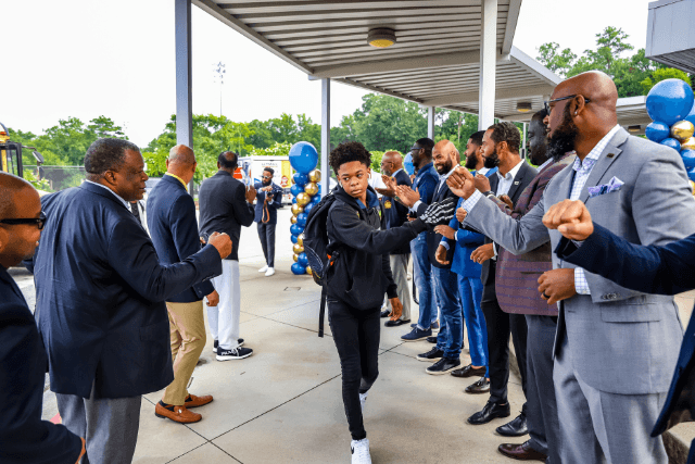 100 Black Men of Atlanta Welcomes Students Back to School