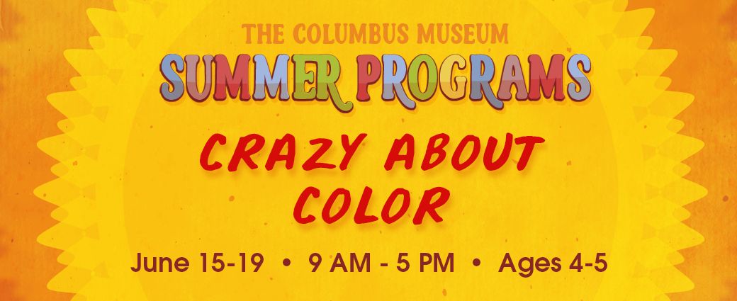 CANCELLED: Summer Camp: Crazy About Color (Ages 4-5)