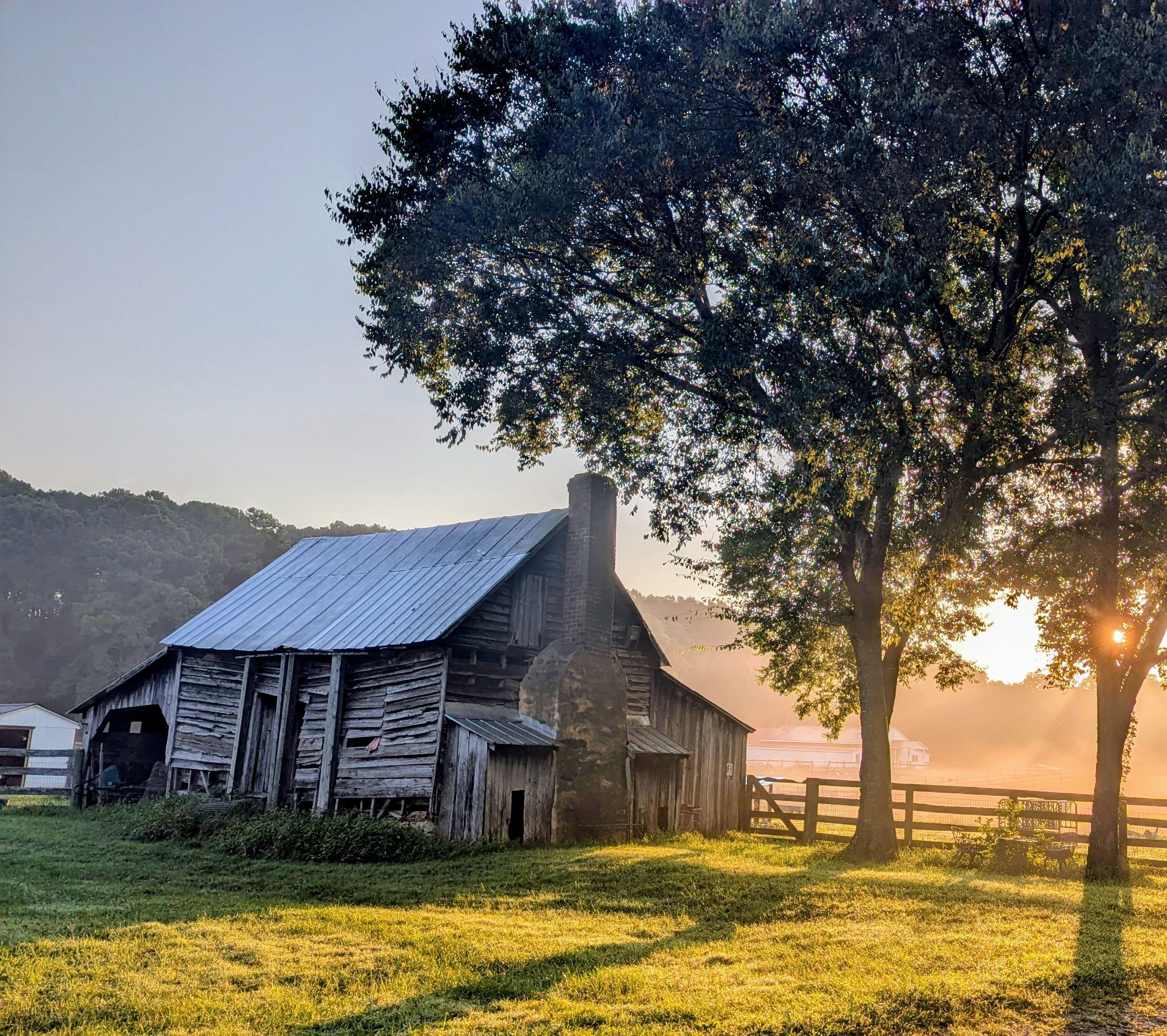 What we call the falling down barn