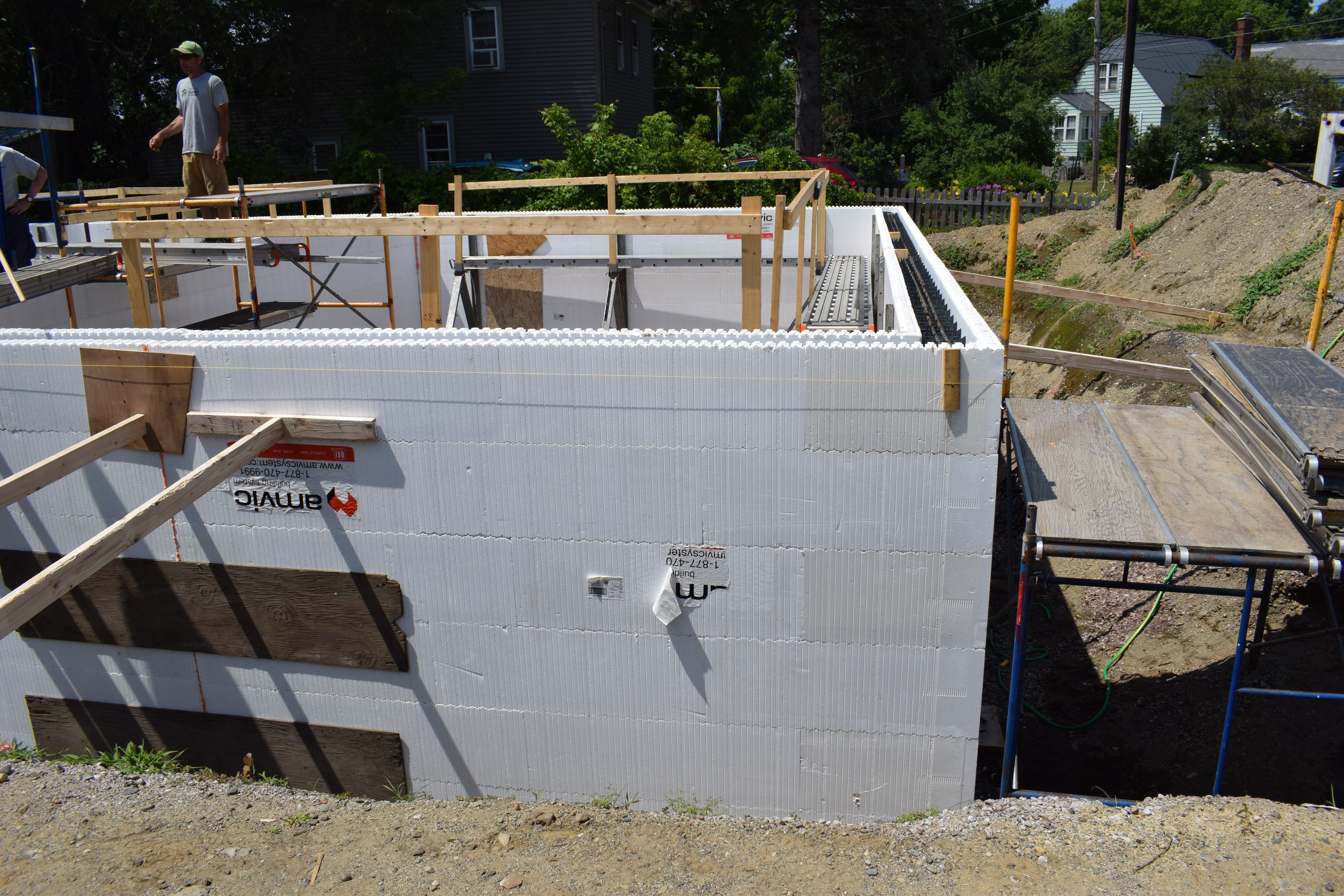 Why we use Insulated Concrete Forms in our builds