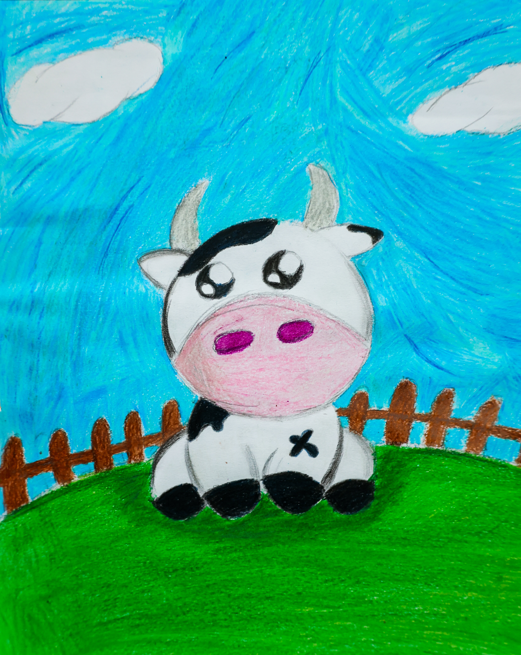 Cow on the Hill