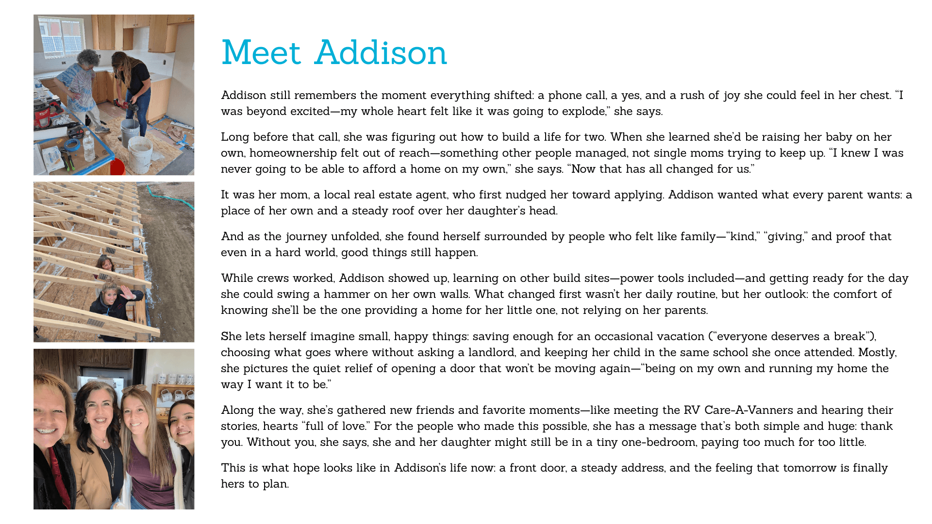 Trilby and her story