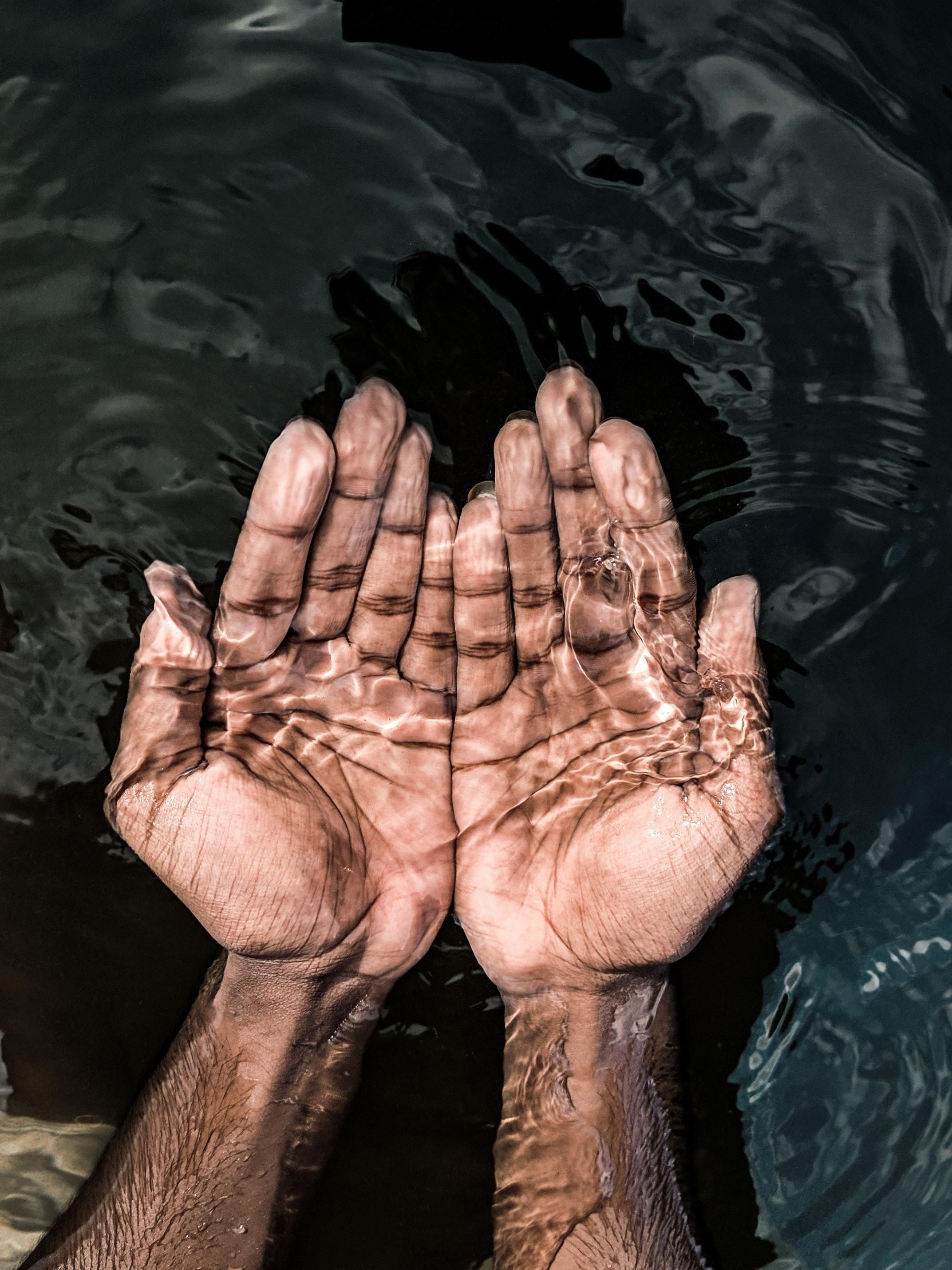 Washing His Hands