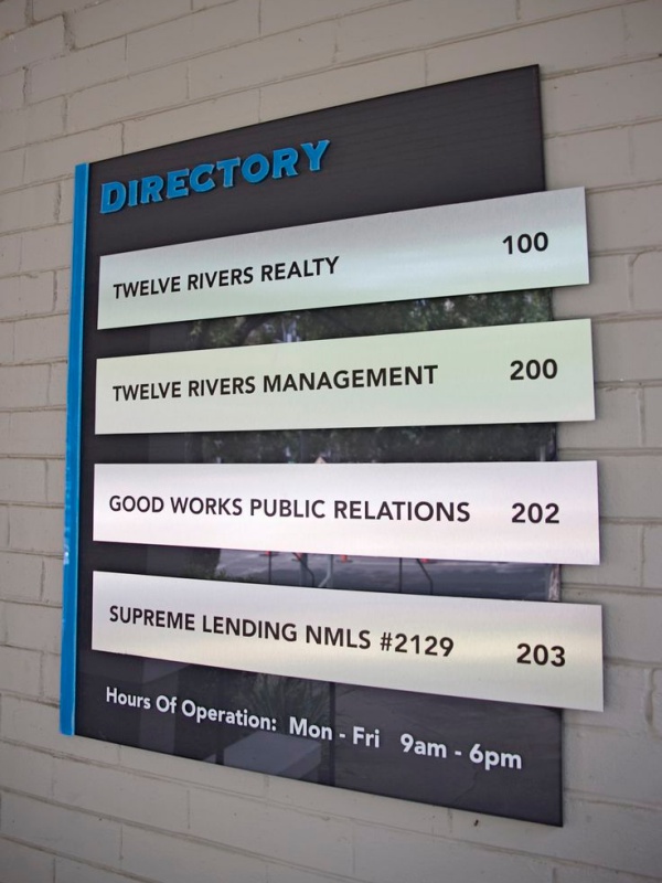 Directory Signs | Sign Partners Sign Company Boca Raton