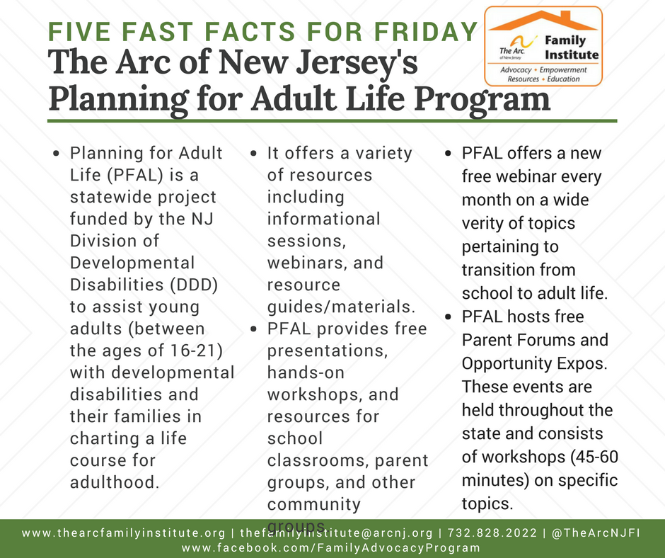 Planning for Adult Life Program (PFAL)