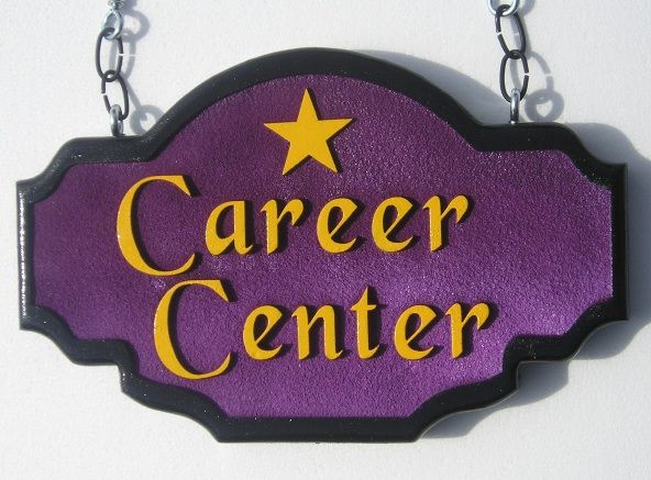 FA15670 -  Hanging Sign for Career Center
