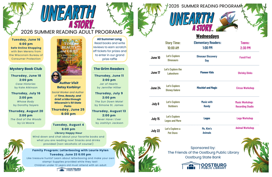 Summer Reading is about to start!