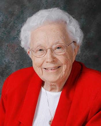Headshot of Sister Phyllis Weaver. 