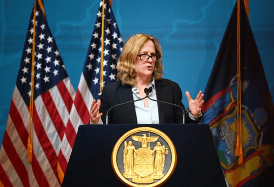 Podium Plaque for  the Office of the Attorney General in New York State 
