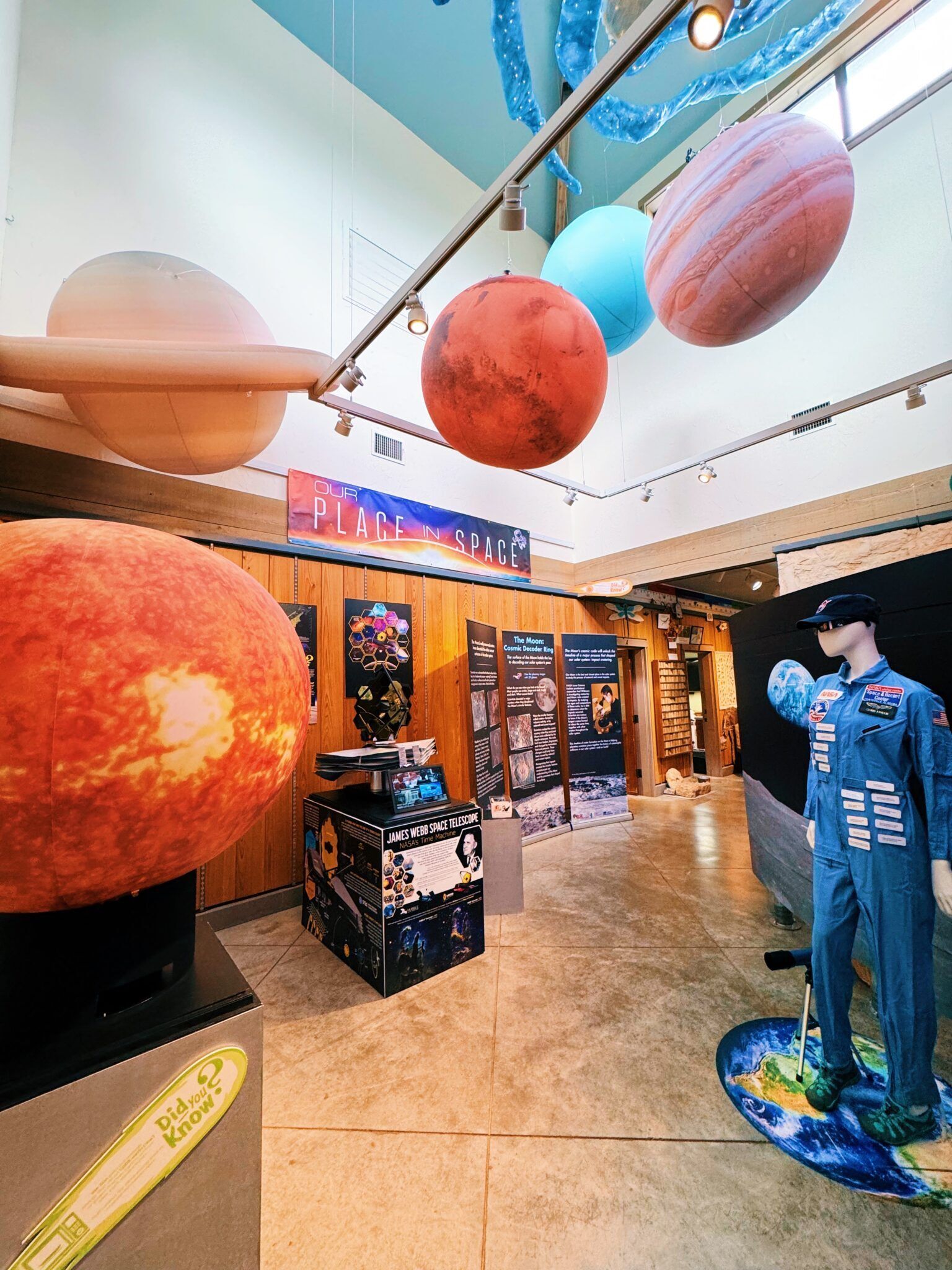 Our Place in Space Exhibit at Riverside Nature Center | Kerrville, TX