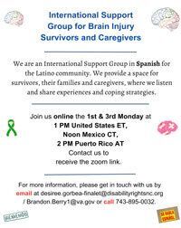 International Spanish Support Group (English Flyer)