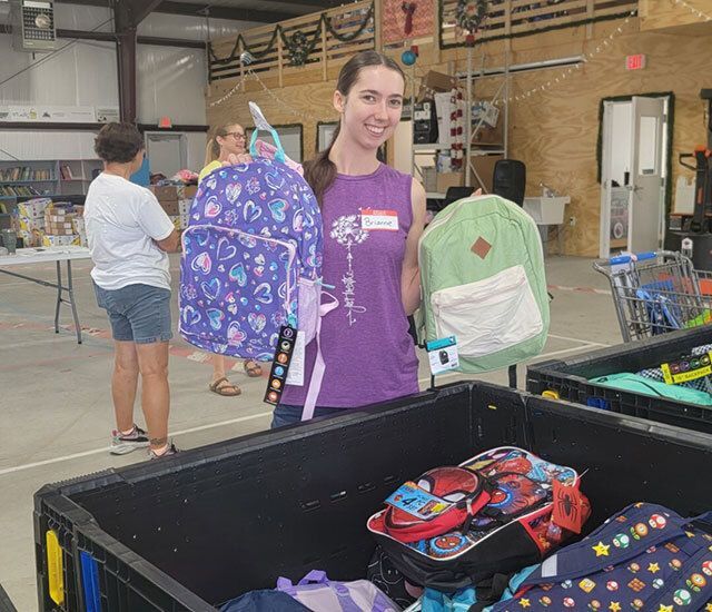 The power of a backpack