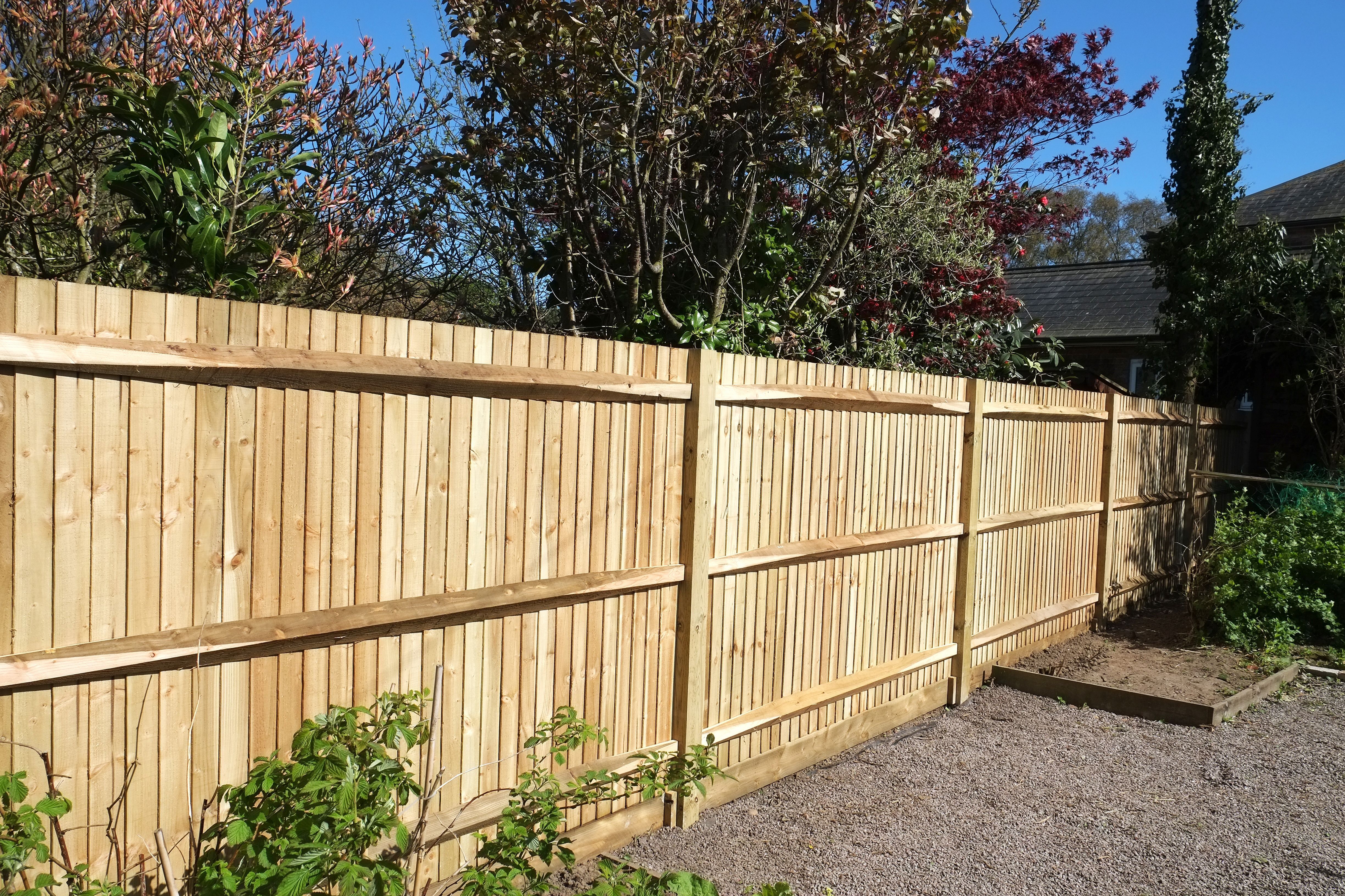 Privacy Fences with Custom Built Gates