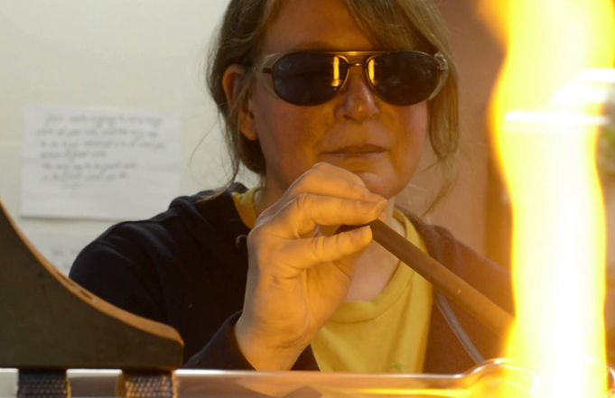 Glass Artist Sally Prasch Visits Montana Western